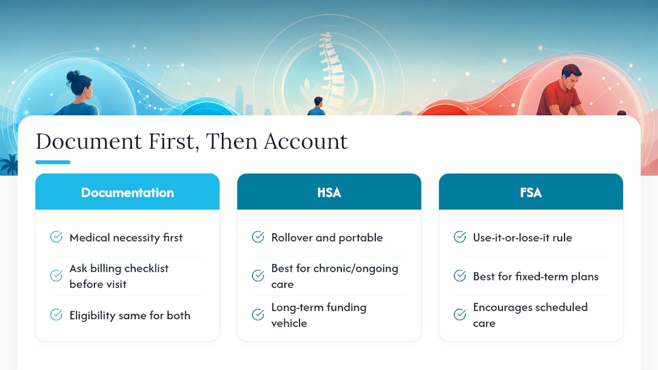 Why Documentation Matters More Than Which Account You Pick — overview diagram