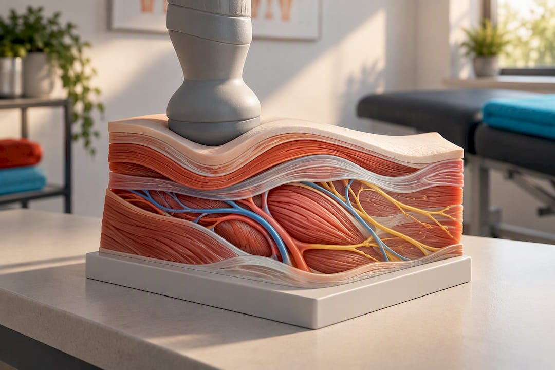 Illustration of myotherapy biological pathways